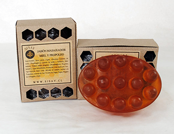 Jabón masajeador 100 gr.